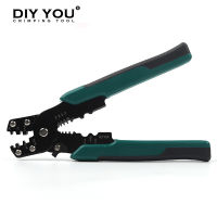 Multifuction HAND TOOL 10-26AWG สายเคเบิลเครื่องปอกสายไฟ Crimper multitool Stripper CUTTER Crimper plier Wire CRIMPING TOOL