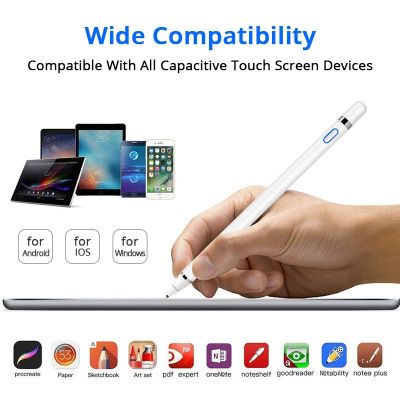 《Bottles electron》ปากกาสไตลัสดินสอหน้าจอสัมผัส Capacitive สำหรับ Apple iPad Pro 1 2 Air 3 4 Mini 5 6 iPhone Xiaomi Huawei แท็บเล็ต IOS โทรศัพท์ Android