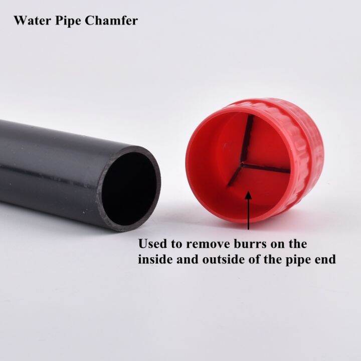 [HOT W] 1Pc Pipe Reamer Hand Chamfering Deburr Pipe For PVC Aluminium