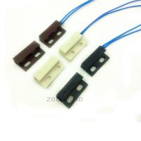 【LZ】✤  5pcs/lot NO type AC110-AV220V Wired Door Window Sensor Magnetic Switch Home Alarm System for cabinet /toilet/ alarm