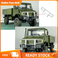 อุปกรณ์เสริมดัดแปลงโลหะ Bemper Belakang ด้านหน้าที่เข้ากันได้กับรุ่น P06 Unimog Mobil Remote Control【cod】