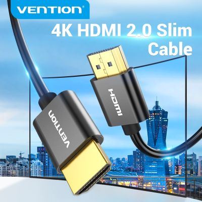 Vention HDMI Cable 4K 3D Ultra HD HDMI 2.0 slim cable for Xbox PS4/5 PC Monitor Nintend Switch Projector HDTV HDMI Cable Slim