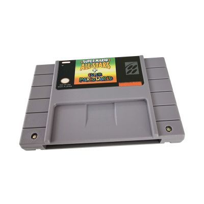 【Quality】 เกมซูเปอร์สำหรับ SNES 16-Bit Multicart NTSC เกมคอนโซลรุ่น