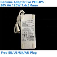 ADPC20120ของแท้120W 20V 6A อะแดปเตอร์ AC สำหรับ PHILIPS 349X7FJEW EX3501-T AG271QG BENQ EX3501R เครื่องชาร์จอุปกรณ์ไฟจอแอลซีดี