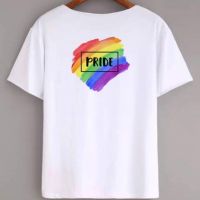 เสื้อคู่รัก เสื้อยืด LGBT PRIDE สุนทรียศาสตร์ทีส์ Highquality Unisex Tshirts COD s3f เสื้อคนอ้วนผญ