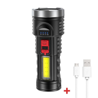 Powerful LED Searchlight Outdoor Multi-function Long-Range Waterproof Rechargeable Lamp Ultra Bright Lantern Camping Supplies