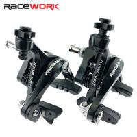 RACEWORK Bicycle Brake Road Bike Dual Pivot Calipers Racing Aluminum Side Pull Caliper Front Rear with Brake Pads Calipers Parts Other Bike parts