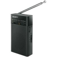 Sony HandyวิทยุพกพาICF-P26: FM/AM/กว้างFMแนวตั้งสีดำICF-P26 B