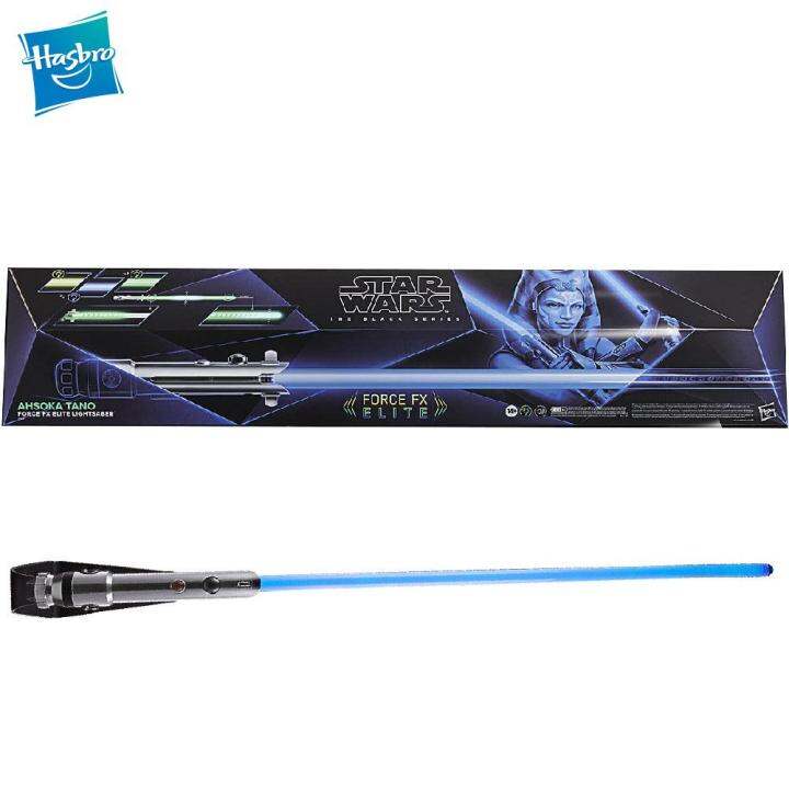 Star Wars The Black Series Ahsoka Tano Force Fx Elite Lightsaber with ...