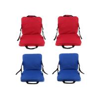 4x Foldable Rocking Chair Cushion Pad Outdoor Camping Picnic Seat Pads