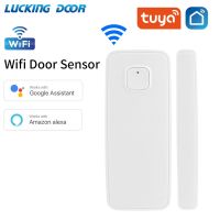 【hot】△┋❍  Tuya WiFi Door Sensor Window Magnetic Closed Detector Security Alarm System With