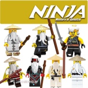 Compatible with LEGO Phantom Ninja Figure Master Wu Collection Empire