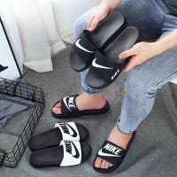 [Slip-resistant high-quality] mens slippers summer Korean style trendy one-word slippers indoor and outdoor slippers