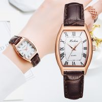 （A Decent035）Casual Women 39; SBraceletStrap OvalLadiesWomen Clock WristRelogio Feminino Brown Clock