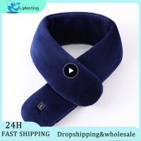 ☸✴♟ Electric Heating Scarf Heating Pads Outdoor Warm Hiking Skiing Scarf Men Women Winter Smart Heating Shawl Neck Brace Thermal Bib