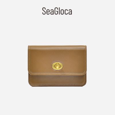 □ LJ8.28 Seagloca ใหม่ กระเป๋าใส่บัตร น้ําหนักเบา สไตล์วินเทจ แฟชั่นสําหรับผู้หญิง No.1554