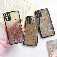 Flower Case For Oneplus 9 Pro 9R Painted Matte PC Phone Cover for Oneplus 8T One plus 6t 7 8 7T OnePlus Nord Funda Capa Phone Cases