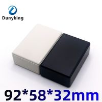 1pcs ABS Enclosure Case Plastic Box Circuit Board Project Electronic 92X58X32mm Black White DIY Wire Junction Boxes