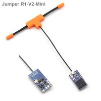 V2 R1 Mini Ricevitore 2.4Ghz 16CH Compatibile Con Frsky D16 XM + RXSR SBUS Jumper T-Lite T18 T16 T12 T8SG ต่อโดรนอาร์ซี