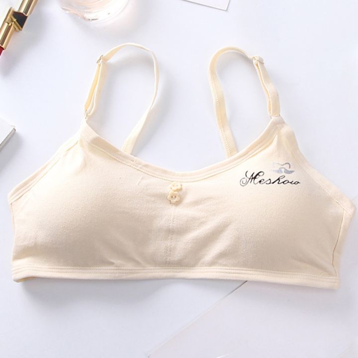 redcloud-เด็กหญิง-bra-comfy-นุ่มฝ้ายวัยรุ่น-breathable-ชุดชั้นในวัยสาว10-15ปี