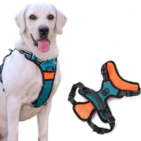 Reflective Dog Harness No Pull Breathable Harness Vest For Small Large Dog Outdoor Running Dogs Training Accessories