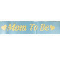 [In stock]Mom to be พีชหัวใจสายคล้องไหล่ babyshower สายคล้องไหล่สำหรับแม่และเด็ก