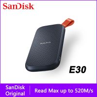 □ SanDisk E30 Portable External SSD 1TB 480GB 520M External Hard Drive SSD USB3.2 HD SSD Hard Drive 2T Solid State Disk for Laptop