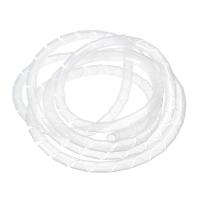 1M/2M Spiral Wrap Sleeving Band Tube Flame Retardant Cable Protective Line Wire Management Wrap with Clip Winding Wire Sleeves