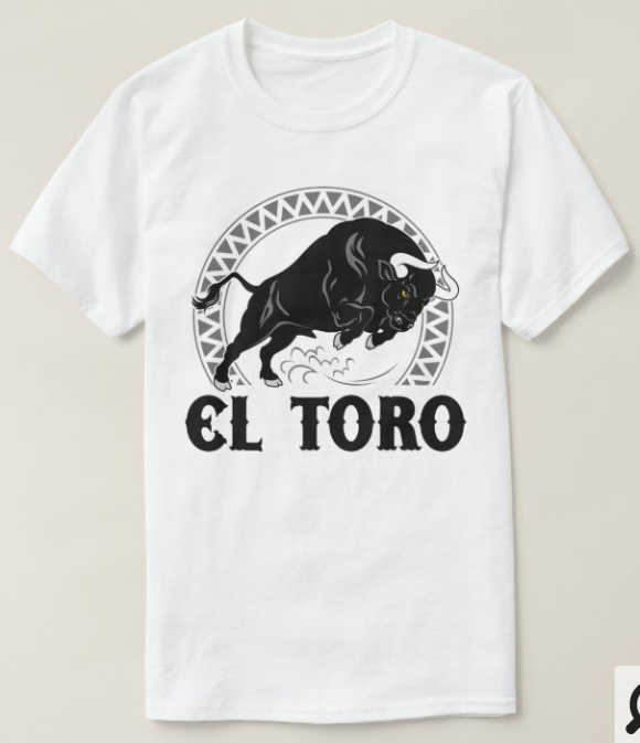 el-toro-the-bull-วัฒนธรรมเม็กซิกันเสื้อยืดสเปนแฟชั่นขายดีเสื้อยืดผู้ชายคอกลมแขนสั้นผ้าฝ้ายคุณภาพสูง-new