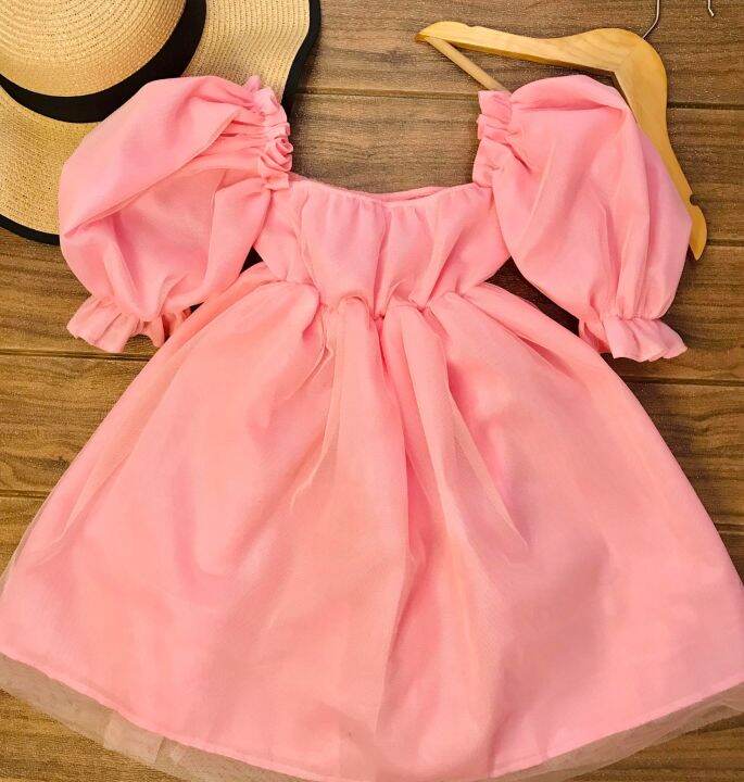 Preorder allow 6-8 weeks Dreamy puff top with Naomi skirt in mushroom crinkle main image 1