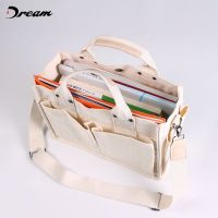 COD DSFERTEREERRE Canvas bag female fashion large capacity bag single shoulder bag student messenger bag female handba帆布包女时尚大容量包单肩包学生斜挎包女 手提包zsjmzdhsb.my9.29