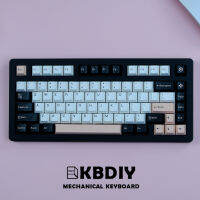 Gbdiy GMK Olivia ปุ่มกด PBT  เข้มเชอร์รี่โปรไฟล์คู่สีดำสีขาวชมพูตัวครอบปุ่มคีย์บอร์ดกำหนดเองได้สำหรับคีย์บอร์ดแบบกลไก