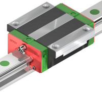 HGW45 CCZOC ( 120x138x50.5 mm.) HIWIN W45C Linear guideway block bearing ลูกปืนลิเนียร์บล็อก ยึดน้อยได้จากข้างล่าง และข้างบน = 1 ตลับ