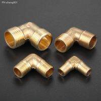 Brass Fitting Connector 1/8 quot; 1/4 quot; 3/8 quot; BSP Male Thread 90 Deg Elbow Pipe Fitting Pneumatic Connector Coupler For Air Water