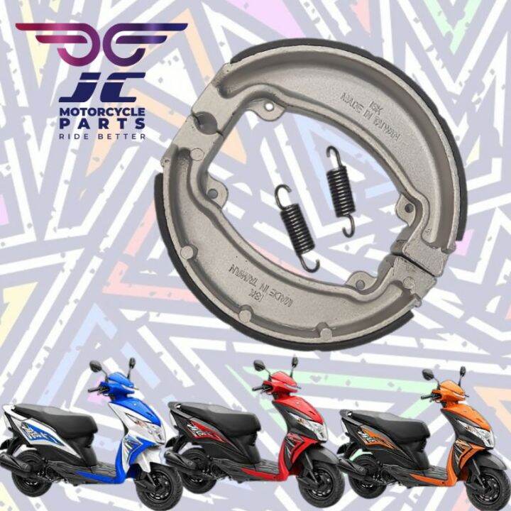 honda dio rear brake shoe price