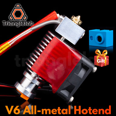 Trianglelab Highall-metal V6 Hotend 12V24V Remote Bowen Print J-head Hotend And Cooling Fan Bracket For v6 HOTEND For PT100