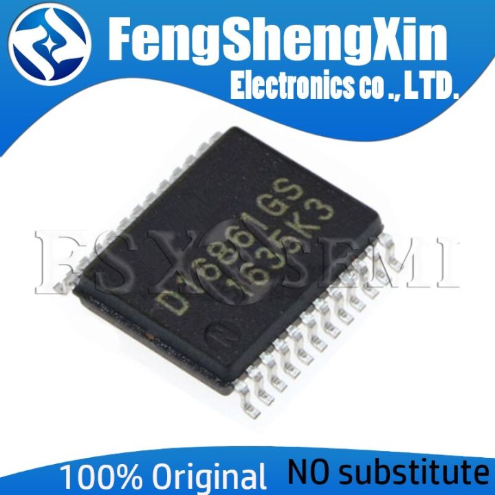 1-5-10pcs/lot D16861GS UPD16861GS 16861 SSOP-24  Ignition driving chip  IC