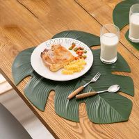 【CC】✓▨  Set Insulation Anti-scalding Coaster Placemat Eva European Non-slip