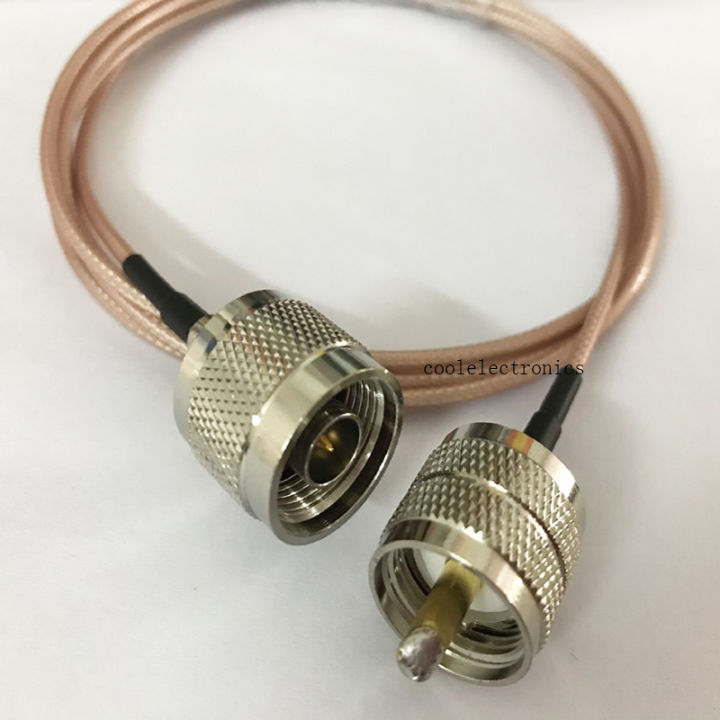 RG316 N Male to UHF male Connector RF Coax Coaxial Pigtail Cable 10/15/20/30/50cm 1/2/3/5/10/15/20m