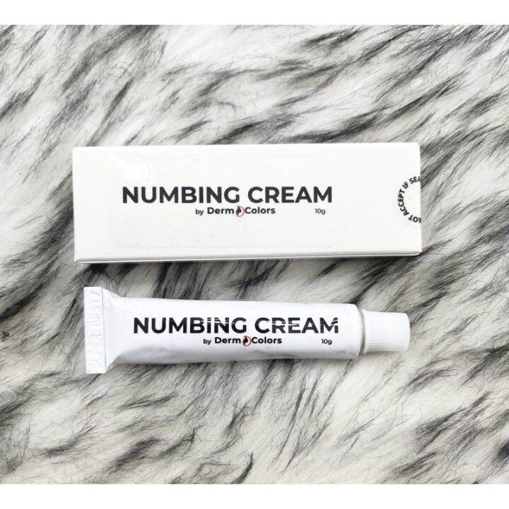 DermoColors Numbing Cream. Topical Anesthesia for Pain Relief. Painless