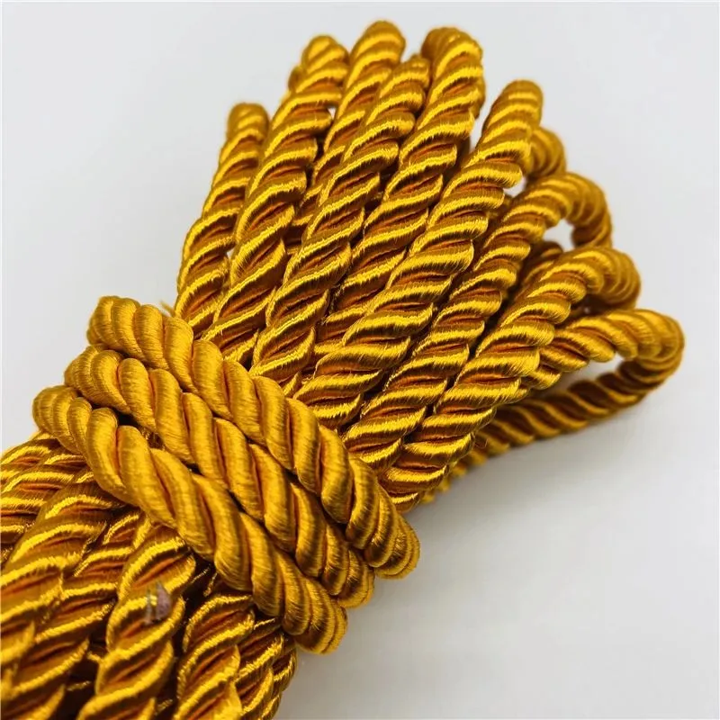 1pc 5yards 6mm 3-Strand Paracord Rope Polypropylene Rope For Home