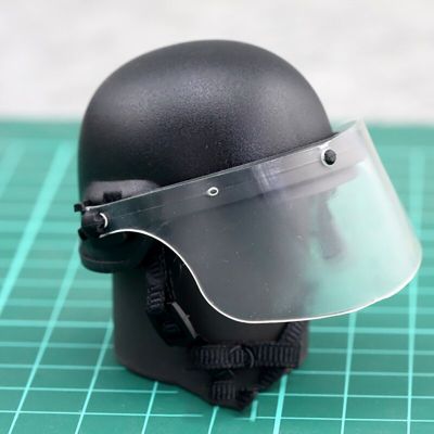 1/6 Scale Soldier SWAT Model Racing Helmets FBI PASGT Helmets Matte Black Plastic Helmet For 12 Action Figure Accessorie Model