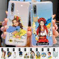 สาวยูเครนสำหรับSamsung A51 A52 A71 A12 สำหรับRedmi 7 9 9AสำหรับHuawei Honor8X 10i Clear Case-fbgxbgdbnxxfn