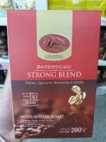 Dao Coffee Arabica Strong Blend Midium Dark Roast  กาแฟดาว กาแฟลาว เมล็ดกาแฟอาราบิก้าคั่ว-ระดับปานกลาง-เข้ม 200g