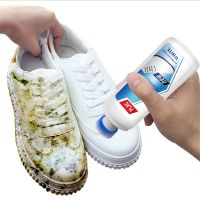 【CC】﹍✙✻  New white shoe cleaning brush cleaner decontamination bright to yellow edge polishing agent