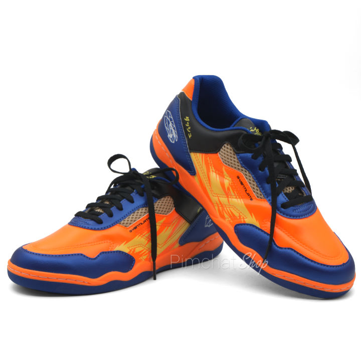 giga-รองเท้าฟุตซอล-รองเท้ากีฬาออกกำลังกาย-รุ่น-super-light-สีส้ม