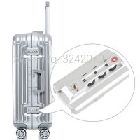 TSA007 Luggage suitcase aluminum frame combination lock pull rod travel suitcase high-quality snap-on lock