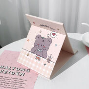 Gương Trang Điểm CRUITR Đơn Giản, Dày, Gấp Được, Gương Trang Điểm Di Động