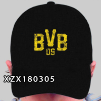 Dortmund F.C Black baseball cap Mesh Hat Multi Style 08