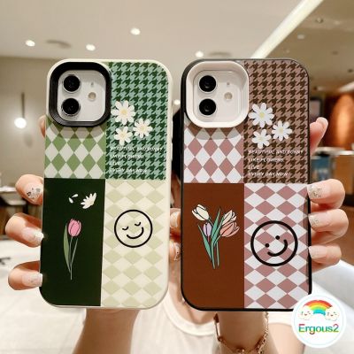 【NEW Popular】ใช้ได้กับ iPhone 13 12 11 Pro Max X XR Xs 7 8 6S 6 Plus SE 2020 3 In 1 Ins รูปแบบทีถอดได้กรอบเลนส์เคสโทรศัพท์ป้องกันที่กันกระแทกทีพียูซิลิโคนนิ่ม